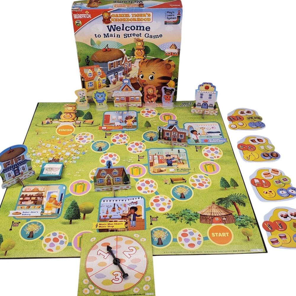 Daniel Tigers Neighborhood Welcome to Main Street Game